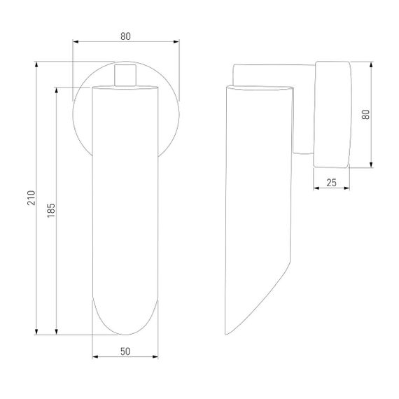 Настенный светильник Eurosvet Wing 40037/1 золото