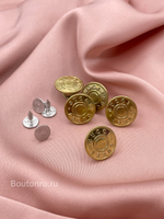 Пуговицы Гучч. установочные золотистые