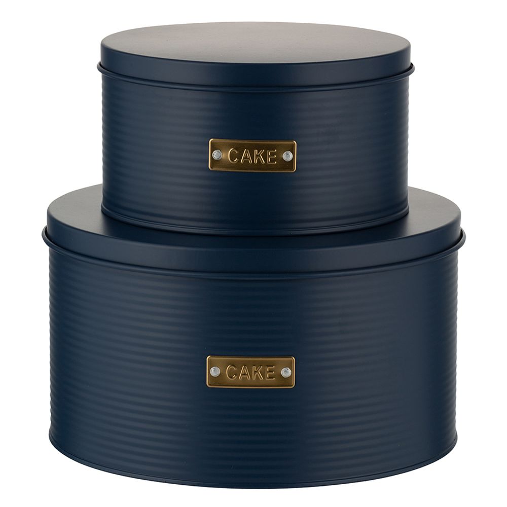 Набор контейнеров для выпечки Otto, синие, 2 шт.