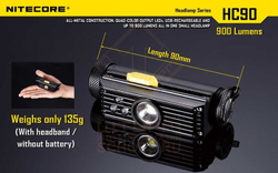 Фонарь налобный Nitecore HC90