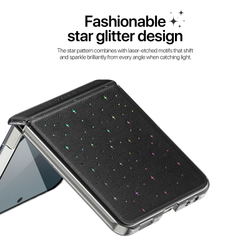 Чехол из искусственной кожи от Dux Ducis для Samsung Flip 6 и Flip7 FE (W25 Flip), серия Stex Series Case