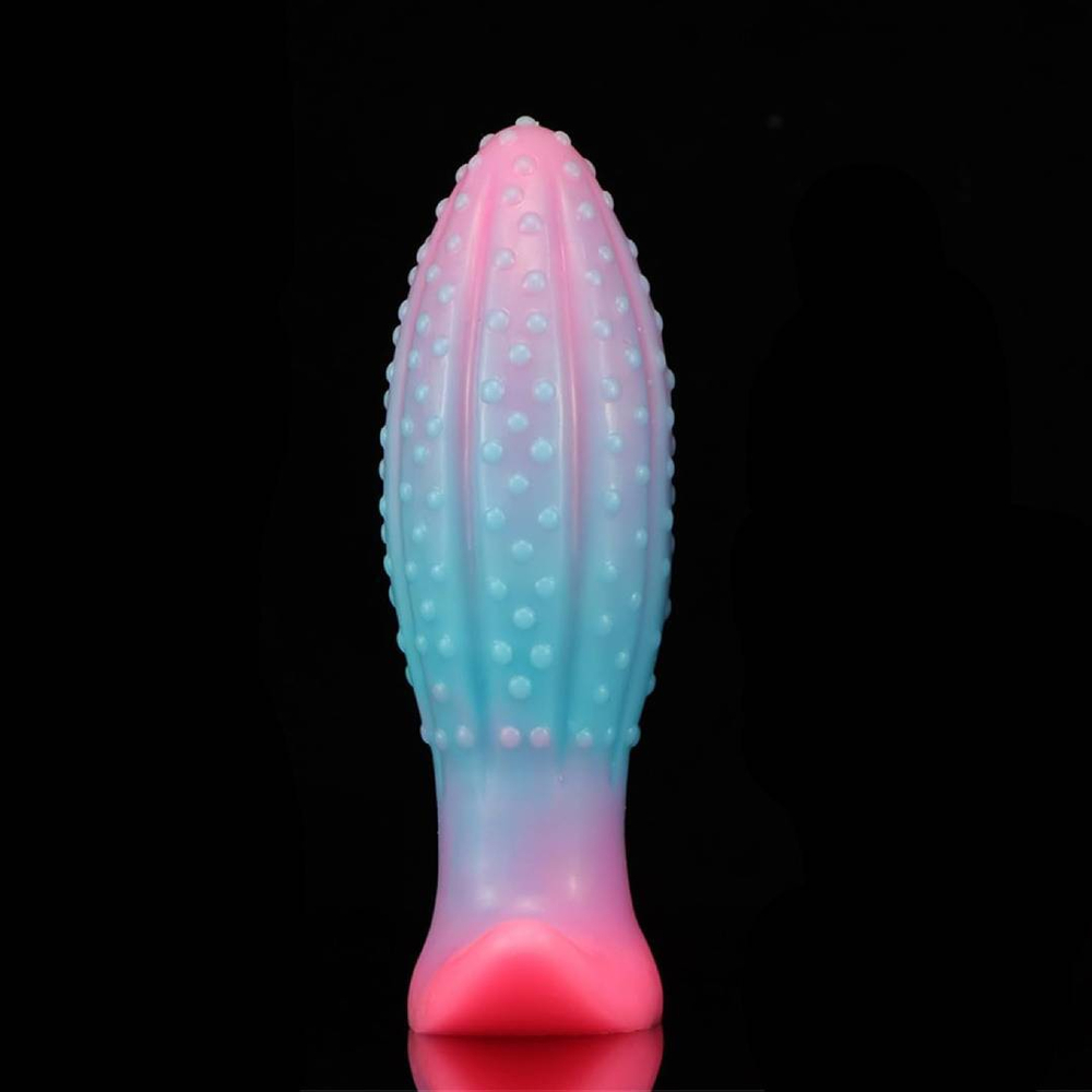 EroHot Glow Анальная втулка "Спрут", светящаяся в темноте