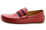GUCCI Gommino Loafers Men"s Low top Pink