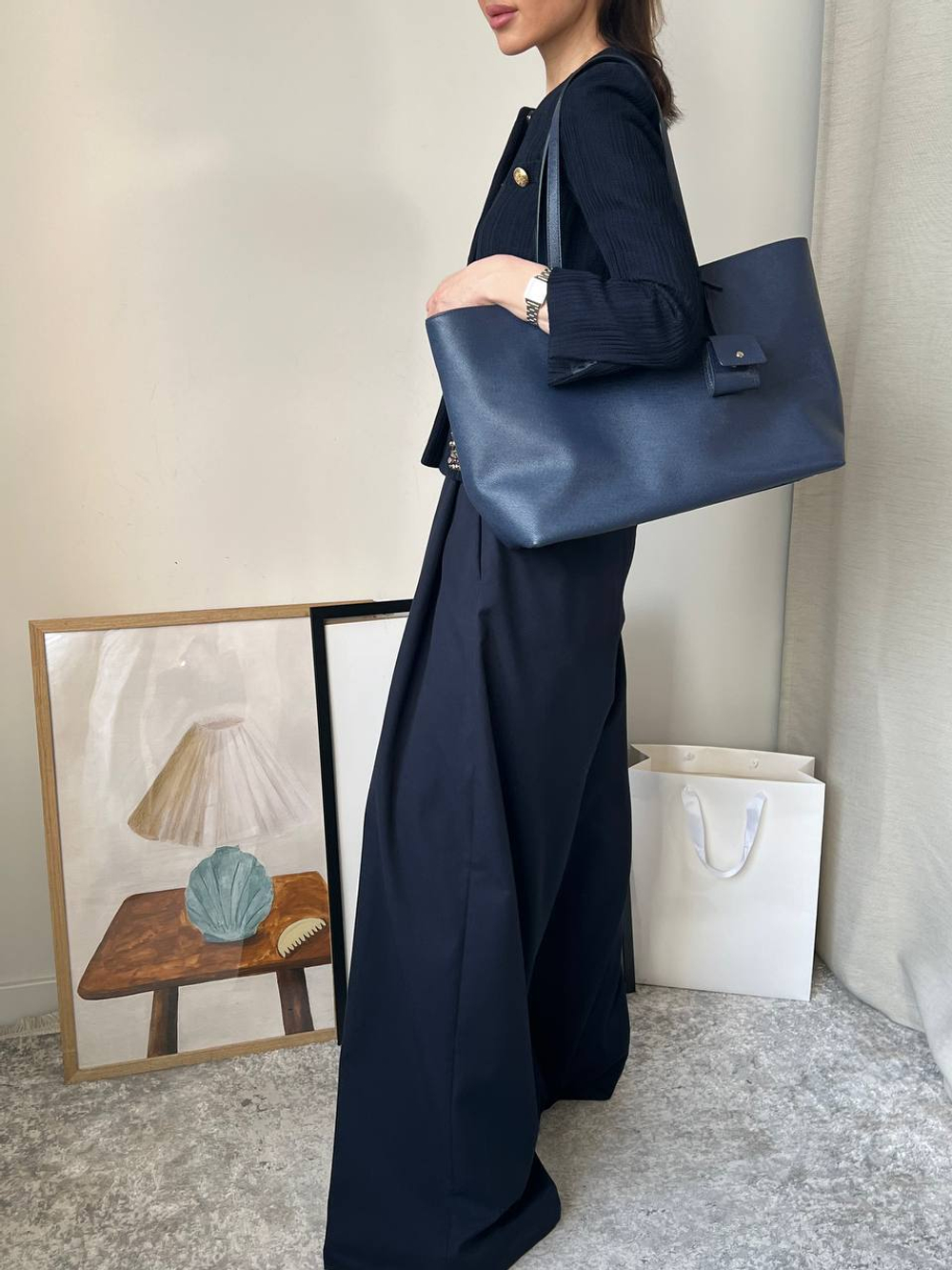 Сумка шоппер Massimo Dutti