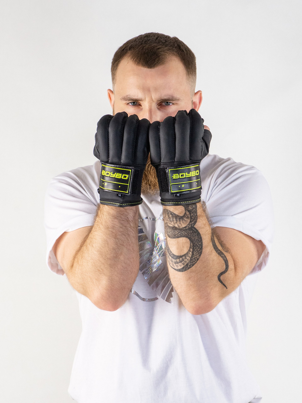 Шингарты BoyBo B-series, черно-зелёный