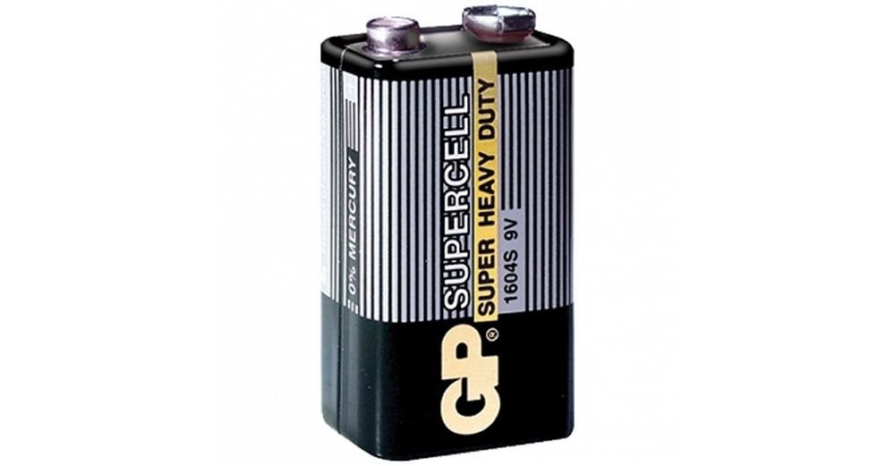 Батарейка Крона 6F22/1S GP Zinc (1шт)