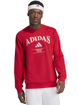 Куртка теннисная Adidas Heritage Graphic Club - power red/chalk white