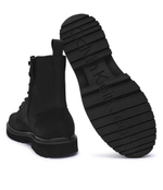 Кожаные трапперы REBELLIOUS Calvin Klein Jeans - черный(YM0YM01071)