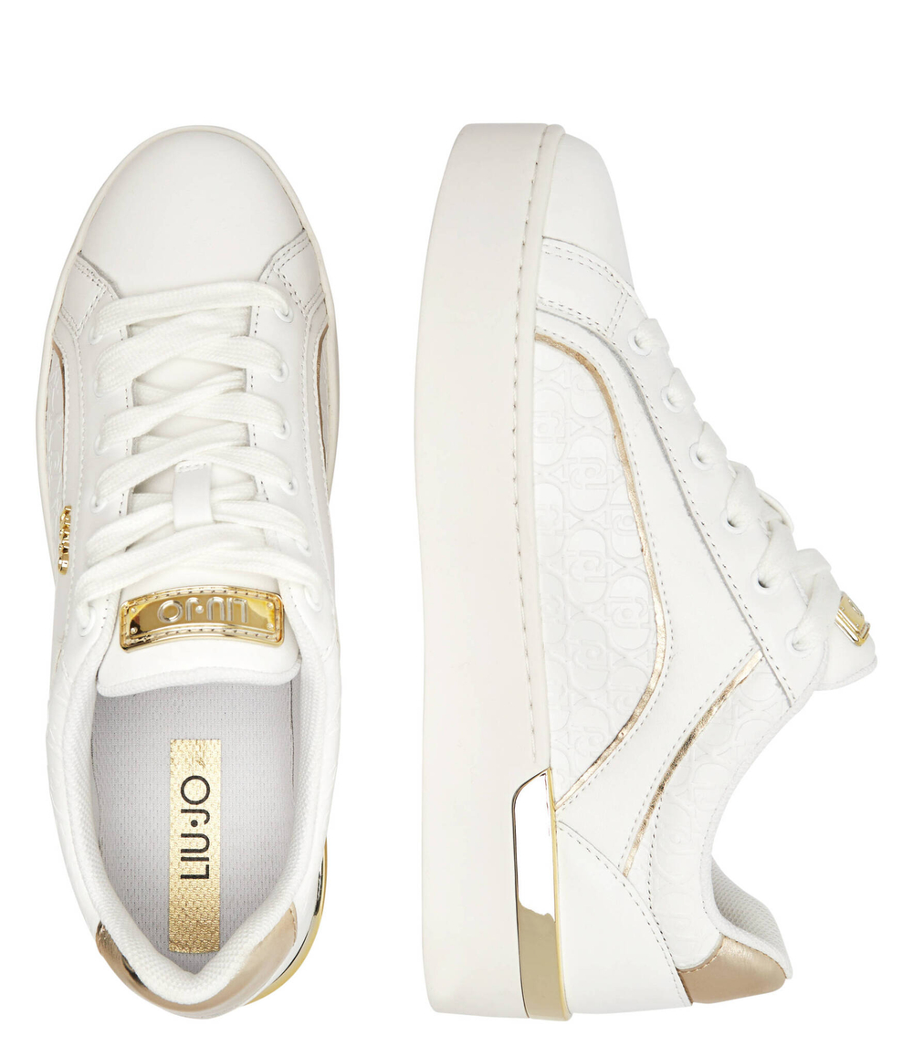 Кожаные кроссовки SILVIA 97 Liu Jo - белый(BF4019 PX143)