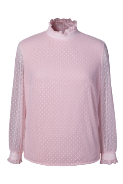 Блузка женская 2984ВЕА, горох #302Га092984ВЕА
