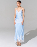 Юбка с отделкой французским кружевом