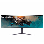 МОНИТОР 49" LG 49GR85DC-B черный (VA, 5120x1440, 240Hz, 1 ms, изогнутый)