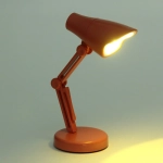 Настольная лампа «Sunshine» 4*4*11 см LED, батарейки AG3, 0.2W, Коралловый