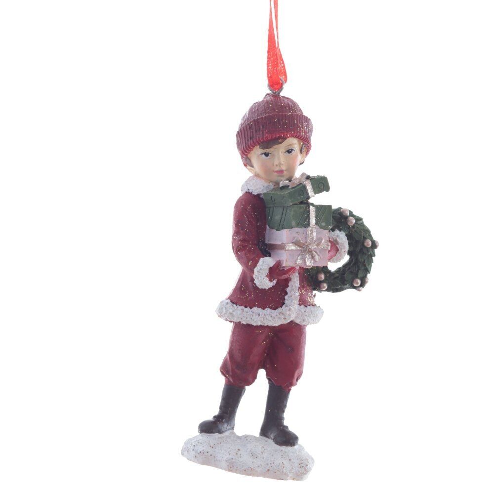 GAEM Изделие декоративное подвесное "Девочка/Мальчик", L5,5 W3 H12 см, 6в.