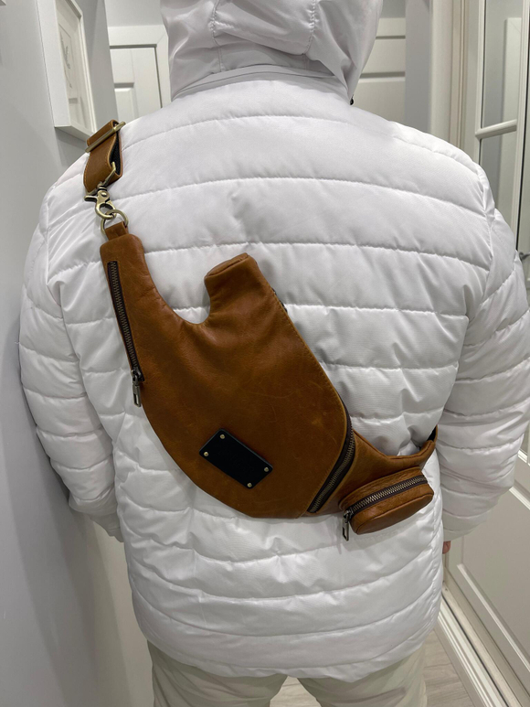 Кожаный чехол для ракетки настольного тенниса