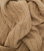 кашемировый шаль POLO RALPH LAUREN - светло-коричневый(455898837)