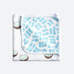 Муслиновое лёгкое одеяло Mjölk Кокосы