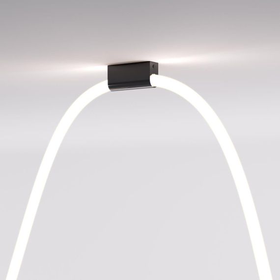 Накладные крепления для круглого гибкого неона Full light черный Elektrostandard a070757