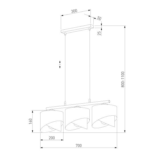 4827 / подвесной светильник / Marlon