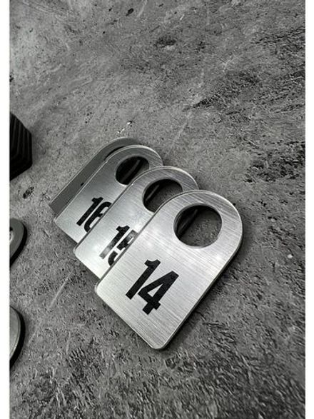 Номерки для гардероба 100шт