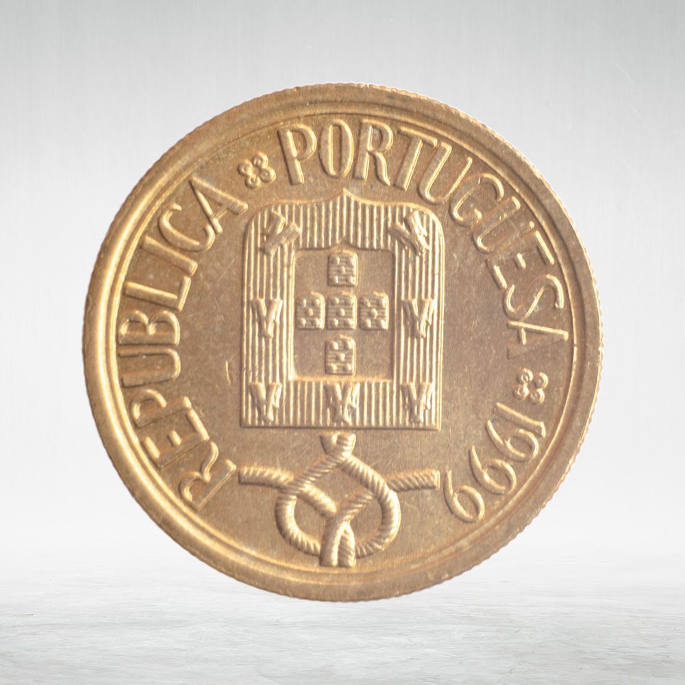 Portugal, 10 Escudos, 1999, VF