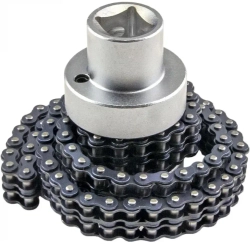 Съемник масляного фильтра цепной усиленный 73–169мм., 1/2''