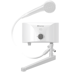 Проточный электронагрев. Thermex  Vetro 5500 combi