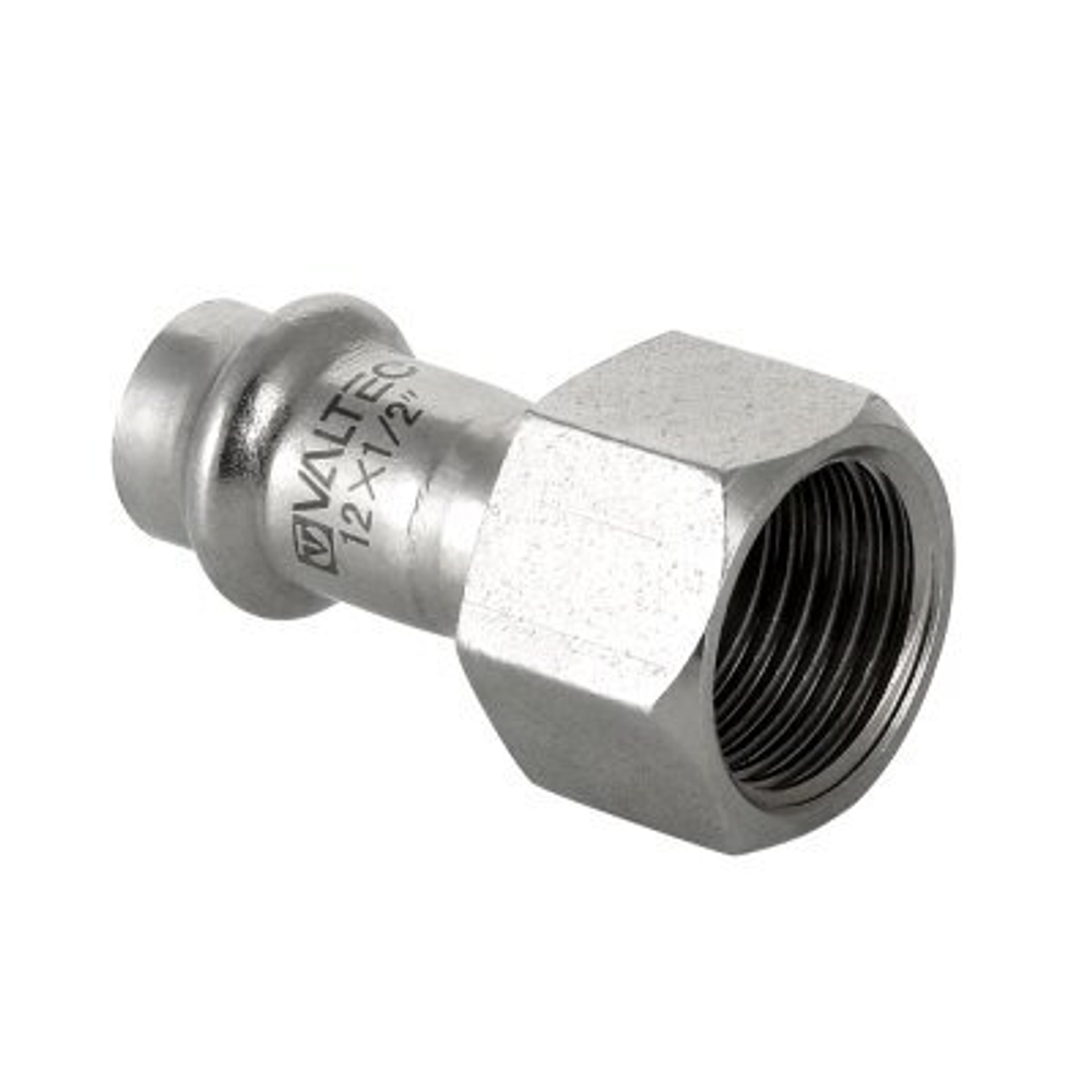 Пресс-фитинг из нержавеющей стали с внутренней резьбой VALTEC 22 х 3/4*