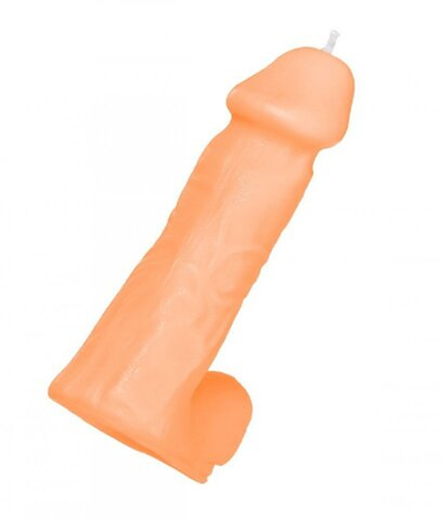 Свеча Pecado Пенис оранжевая 98 г