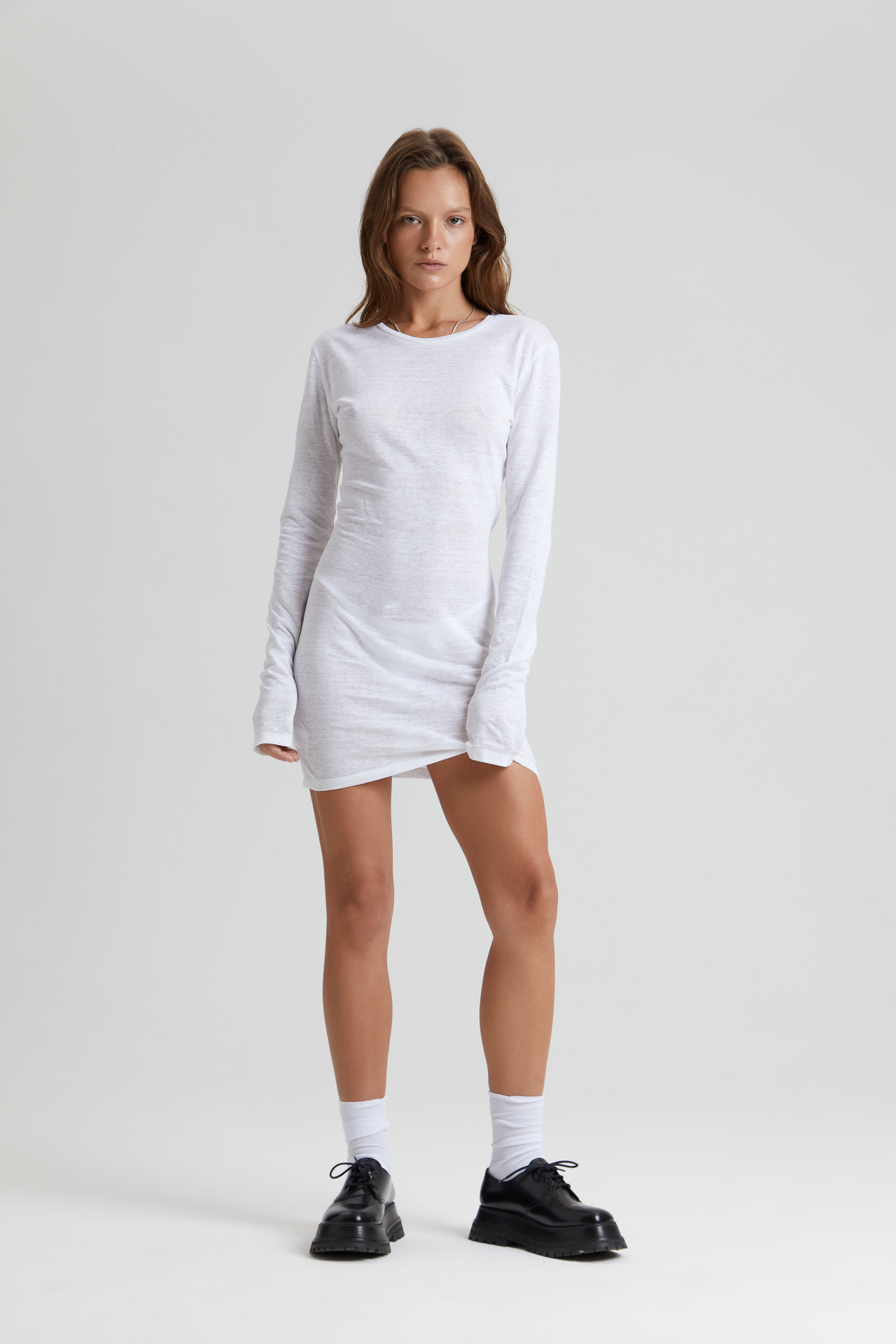 Платье из льна "RUMORS"