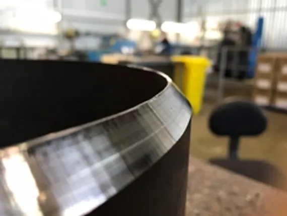 Ручная машина для снятия фаски с труб Nodha ТВР-170 с электроприводом