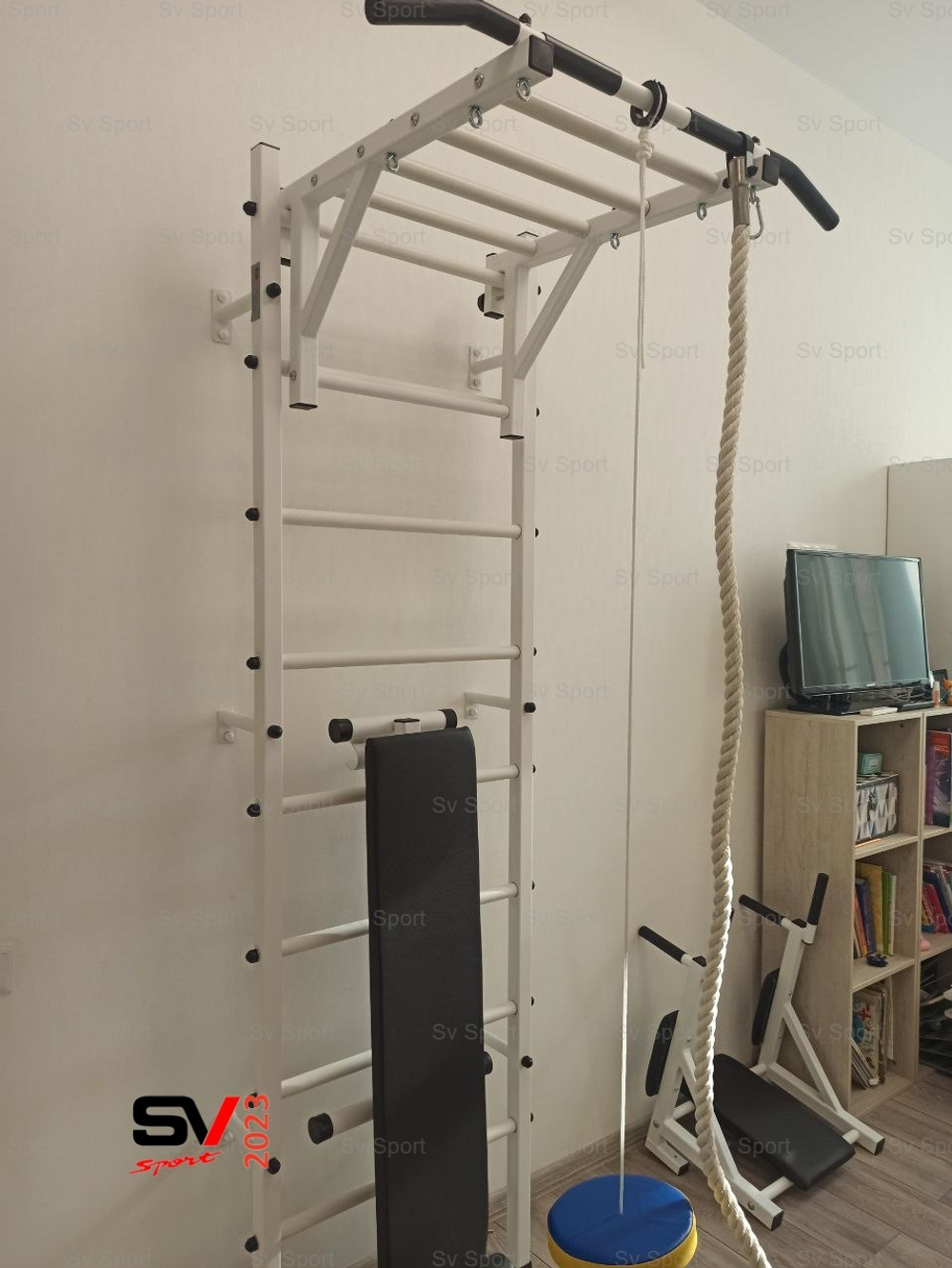 Монтаж шведской стенки Sv Sport в бетонные, кирпичные стены