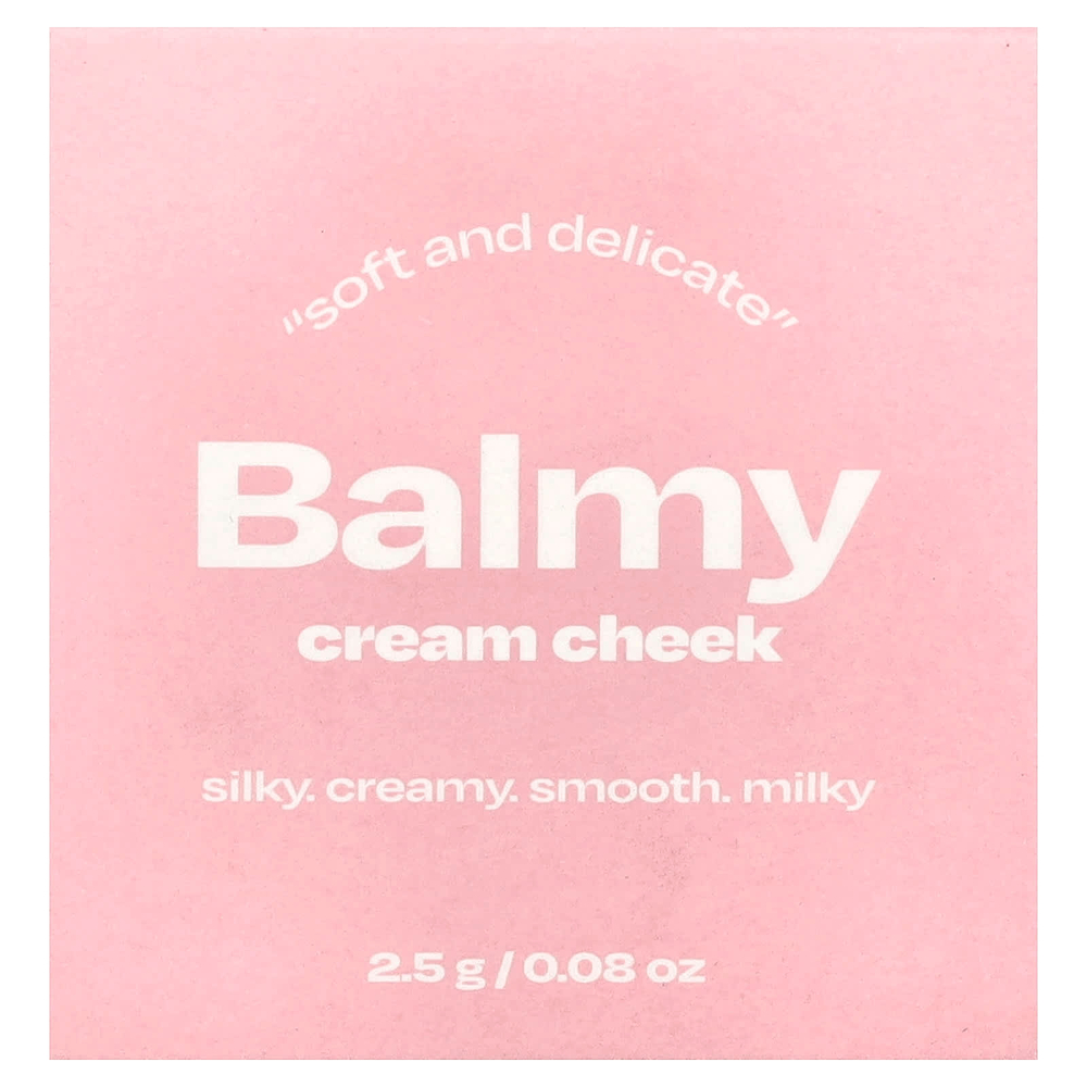 alternativestereo, Balmy Cream, крем для щек, № 6, сливовый джем, 2,5 г (0,08 унции)