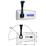 Привод дистанционного управления газом и реверсом "700 SOL", защелка нейтрали. (10015308)