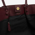 Сумка DeMellier The New York Burgundy Small Grain