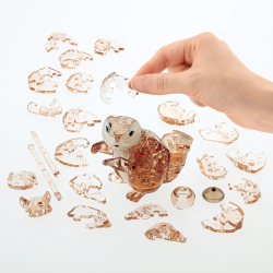 Белка с орехом, 3D-головоломка