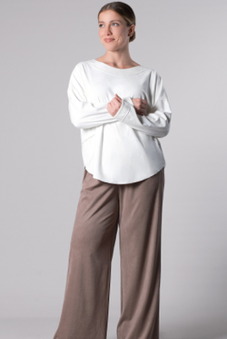 Джемпер женский 4463АП, молочный #486Мол034463АП