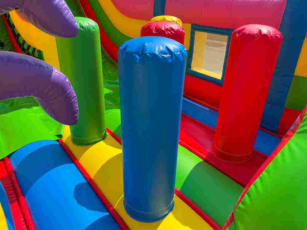 Коммерческий надувной батут «В гостях у дельфинов 2», 10*5*5 м