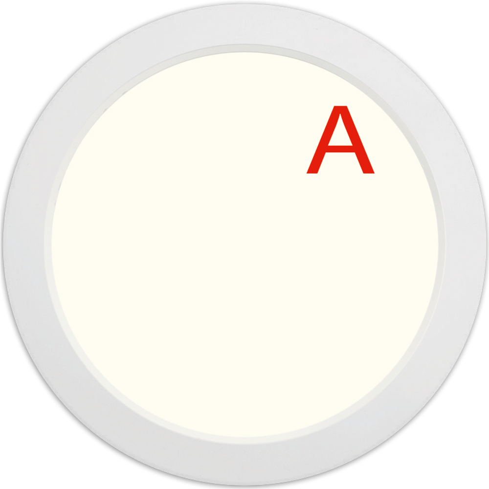 Светильник LED ДАУНЛАЙТ ДВО06-30-041-3К 30Вт 3000К с БАП EM1 IP54 Матовый 3000лм 220х30мм WOLTA PRO
