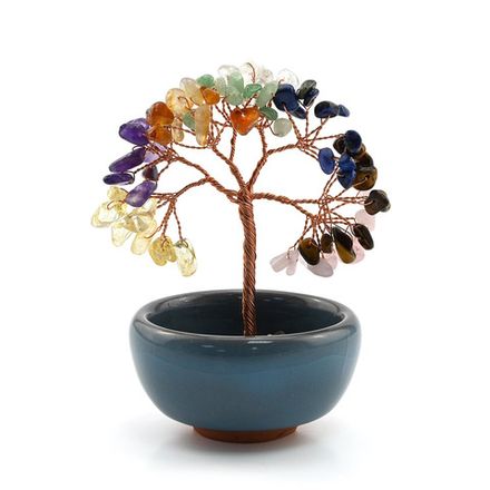 Дерево счастья из камней