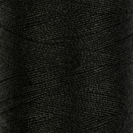 Швейные нитки 20s/2 "Gamma" / "Micron", цв.черный, 183 м