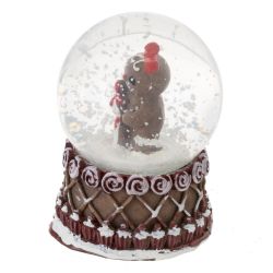 GAEM Фигурка декор в стекл шаре "Пряник", D 4.5 см, L4,5 W4,5 H7 см, 4в.