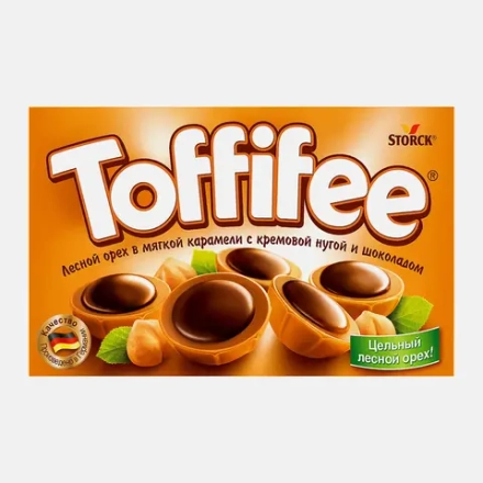 Конфеты Лесной орех в карамели Toffifee 125г
