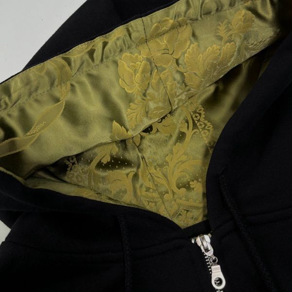 Худи на молнии Окно черный - фото 3