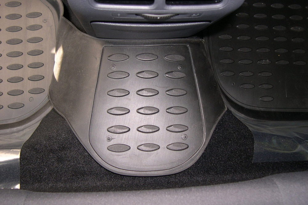 Коврики Standard, в салон VW Golf V 10/2003-2009, 4 шт. (полиуретан, чёрные) Element.NLC.51.05.210