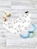 Двусторонний нагрудник Mjölk Овечки