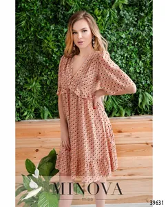 Платье 2014-пудровый Minova