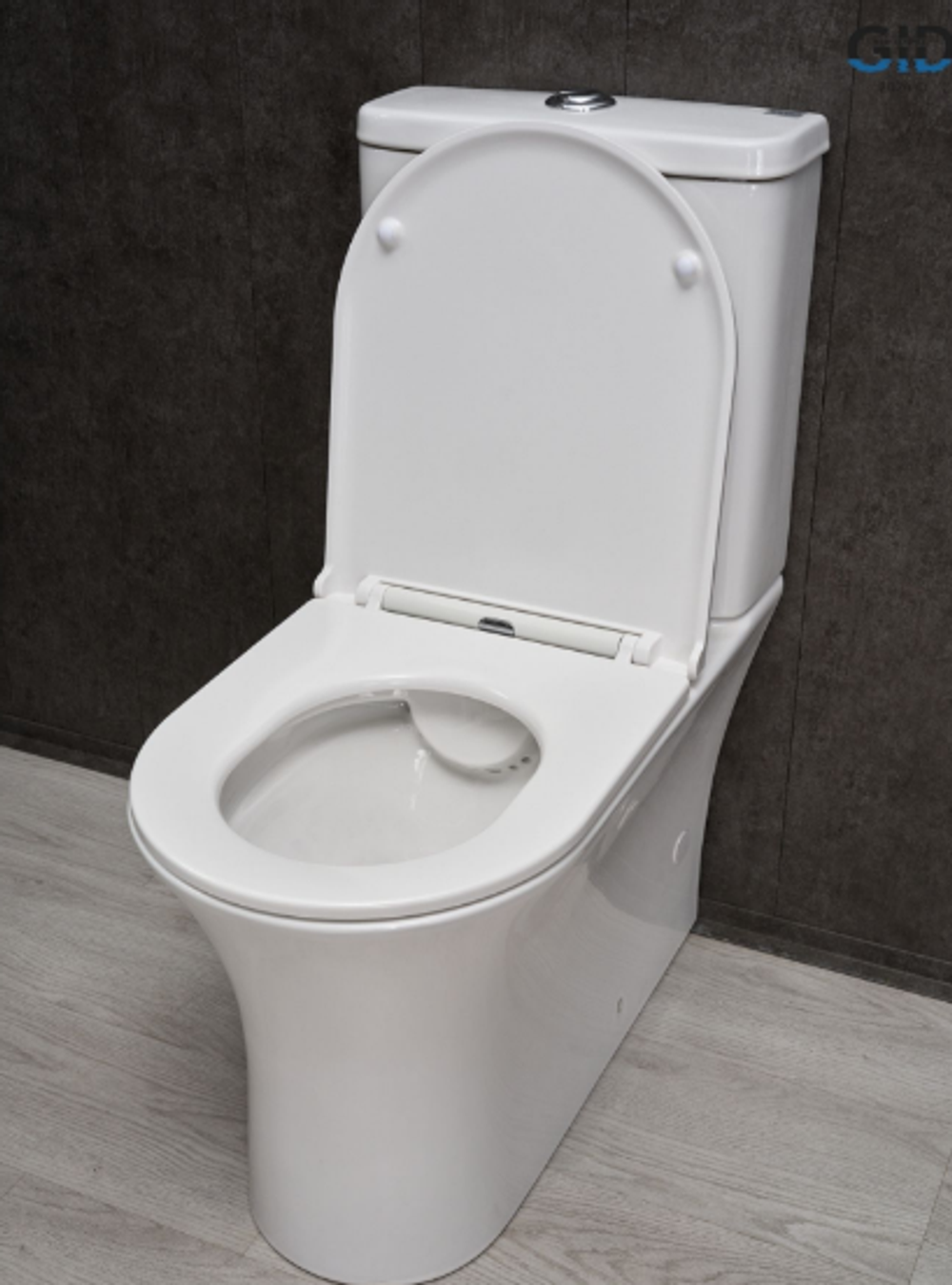 Унитаз напольный Gid Tn2126 62246Y белый 64.5x37.5x83