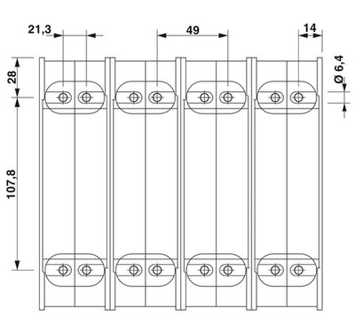 3076061 - RBO 12-4L-HC - Болтовые клеммы