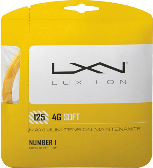 Теннисная струна Luxilon 4G Soft - 1.25 Set (12 м)